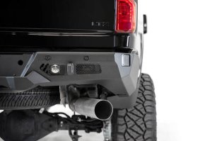 Chevrolet Silverado 2500 Bumper - Rear - Addictive Desert Designs - Bomber HD - Hammer Black - `20-`27 Chevrolet Silverado 2500 Bumper - Rear - Addictive Desert Designs - Bomber HD - Hammer Black - `20-`27